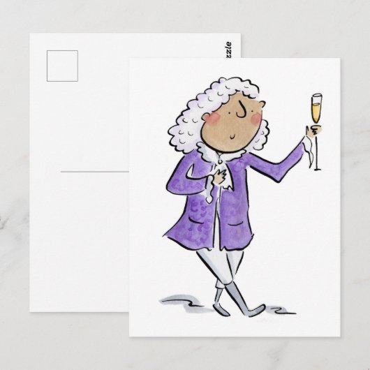 Bach Briefkaart (Voorkant / Achterkant)