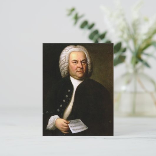 bach briefkaart (Staand voorkant)
