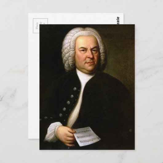 bach briefkaart (Voorkant / Achterkant)