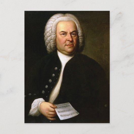 bach briefkaart (Voorkant)