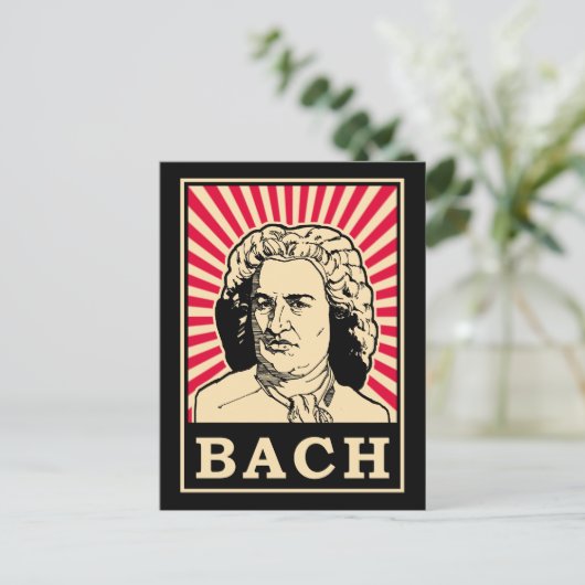Bach Briefkaart (Staand voorkant)