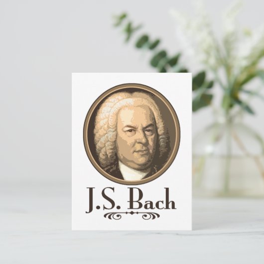 Bach Briefkaart (Staand voorkant)