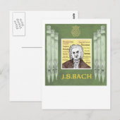 BACH-briefkaart Briefkaart (Voorkant / Achterkant)