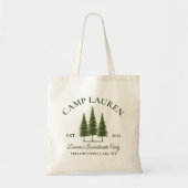 Bach Camp Tote Tas, Op Maat Gemaakt Geschenk voor  Tote Bag (Voorkant)