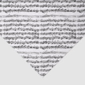 Bach Cello Suite Music Manuscript Tissuepapier (Detail)