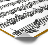 Bach Cello Suite Poster (Hoek)