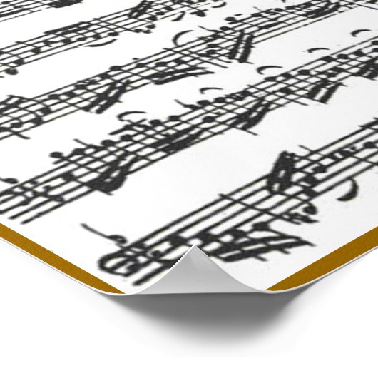 Bach Cello Suite Poster (Hoek)