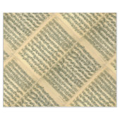 Bach Chaconne Manuscript for Solo Violin Cadeaupapier (Vlak)