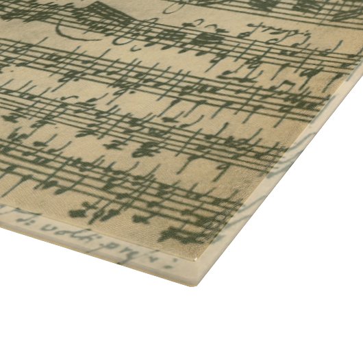 Bach Chaconne Music Manuscript for Solo Violin Snijplank (Hoek)