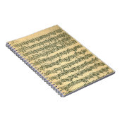 Bach Chaconne Spiral-laptop Notitieboek (Rechterzijde)