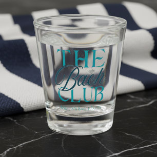 Bach Club Moderne Eenvoudige Blauwe Bachelorette-f Shot Glas