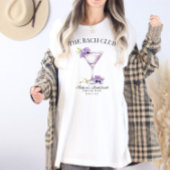 Bach Club Paarse Cocktail Meisjes Reis  T-shirt