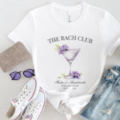 Bach Club Paarse Cocktail Meisjes Reis  T-shirt