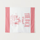 Bach Club Persoonlijke Afscheidsfeest Verloofde Vr Wandkleed (Voorkant (horizontaal))