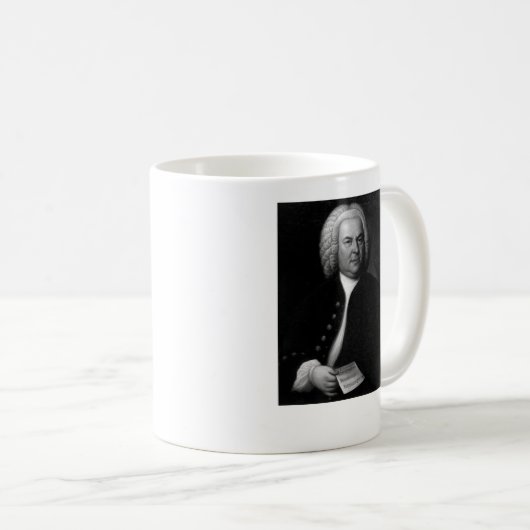 Bach Coffee Mok - Duits (Voorkant rechts)