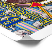 BACH - de muziek is krachtig. Poster (Hoek)