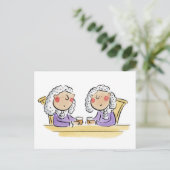Bach Double Briefkaart (Staand voorkant)
