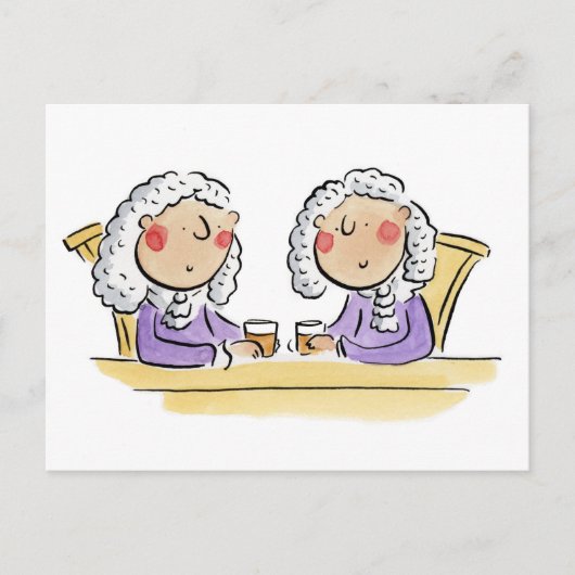 Bach Double Briefkaart (Voorkant)