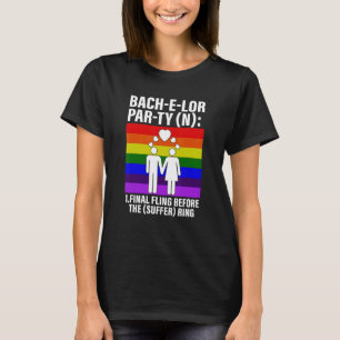 Bach e Lor Par Ty laatste vlucht voor de Suffer Ri T-shirt