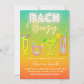Bach en Boozy Bachelorette met Reisplan  Kaart (Voorkant)