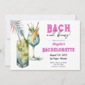 Bach en dronken vrijgezellenweekend kaart (Voorkant)