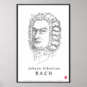 Bach Face the Music Poster (Voorkant)
