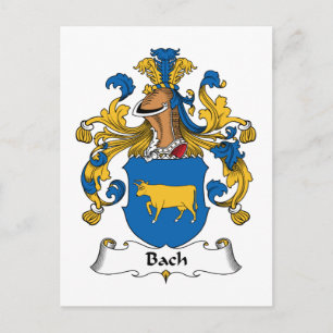 Bach Family Crest Briefkaart