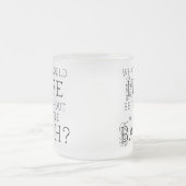 Bach Funny Gift Matglas Koffiemok (Center)