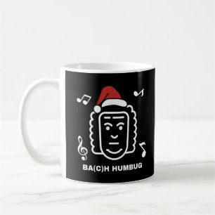 BACH Grappige Klassieke Muziek Componist Kerst Pun Koffiemok