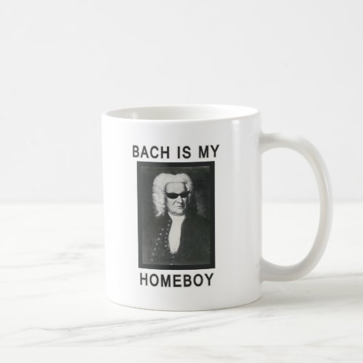 Bach is mijn Homeboy Koffiemok (Rechts)