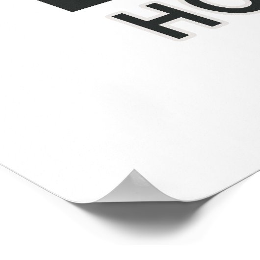 Bach is mijn Homeboy Poster (Hoek)