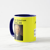 Bach, Johann Sebastian Portrait Mok (Voorkant links)
