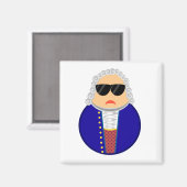 Bach Klassieke Muziek Componist Grappig cadeau Magneet (Voorkant / Achterkant)