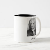 Bach-Mok Tweekleurige Koffiemok (Voorkant rechts)