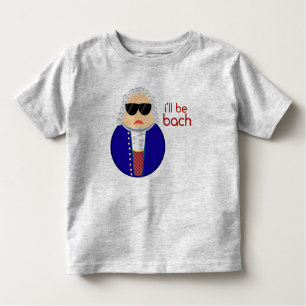 Bach Music Composer Kinder Gift Kinder Shirts