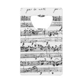 Bach-muziekflesopener Creditkaart Flessenopener (Voorkant)