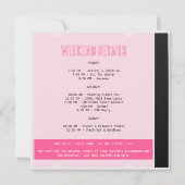 Bach naar de 2000's CD Hoesje Bachelorette Y2K Kaart (Achterkant)