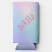 Bach naar de 2000's Y2K Bachelorette gepersonalise Seltzer Blikjeskoeler (Achterkant)