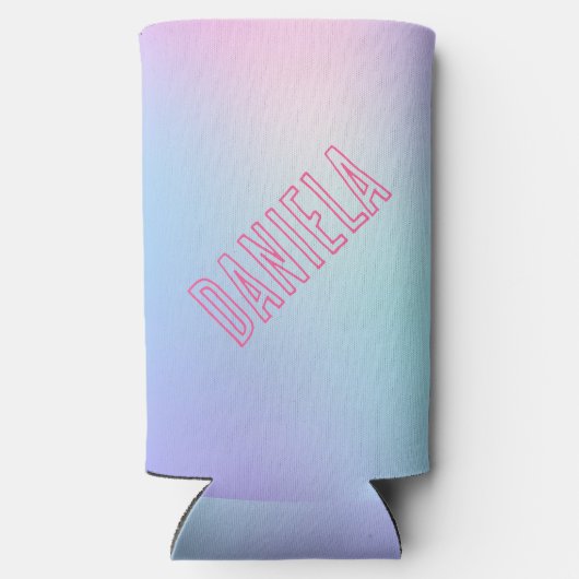 Bach naar de 2000's Y2K Bachelorette gepersonalise Seltzer Blikjeskoeler (Achterkant)