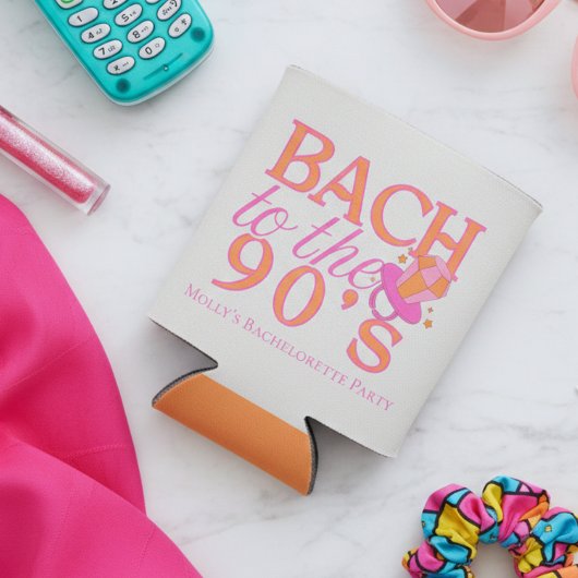 Bach naar de jaren 90 - Retro Bachelorette Party D Blikjeskoeler