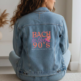 Bach naar de jaren 90 - Retro Bachelorette Party D Denim Jacket
