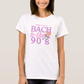 Bach naar de jaren 90 - Retro Bachelorette Party D T-shirt (Voorkant)
