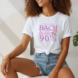 Bach naar de jaren 90 - Retro Bachelorette Party D T-shirt