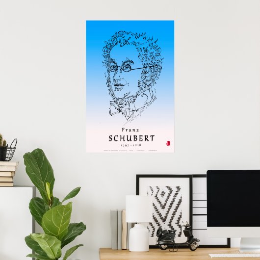 Bach: Naar het Poster Muziek kijken (Thuiskantoor)