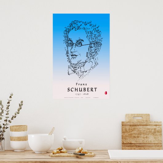 Bach: Naar het Poster Muziek kijken (Keuken)