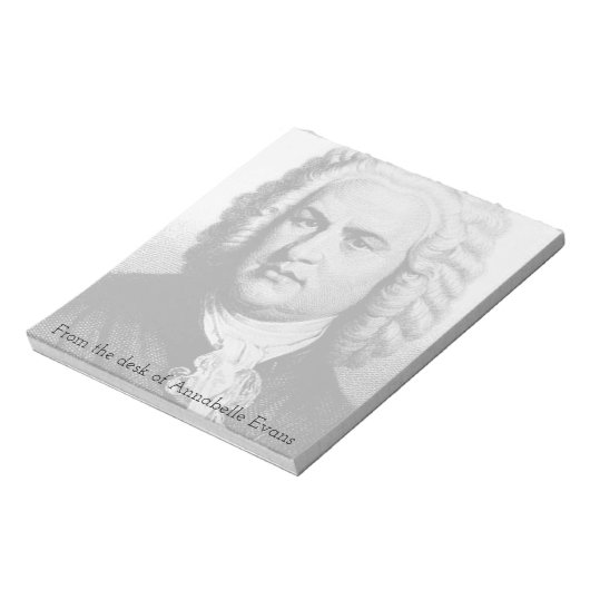 Bach Notitieblok (Linkerzijde)