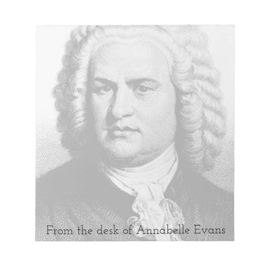Bach Notitieblok (Voorkant)
