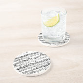 Bach-onderzetter Zandsteen Onderzetter (Zijkant)