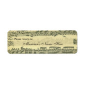 Bach Partita-eigenschapslabel Etiket (Voorkant)