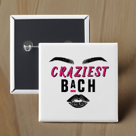 Bach Persoonlijkheidstype Gezicht Bachelorette Fee Vierkante Button 5,1 Cm